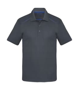 COAL HARBOUR® SNAG RESISTANT CONTRAST INSET POLO in Iron Grey/Royal