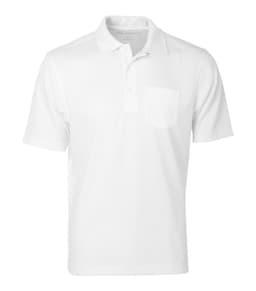 COAL HARBOUR® SNAG PROOF POWER POCKET POLO in White