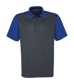 DISCONTINUED COAL HARBOUR® SNAG RESISTANT CREW POLO in Iron Grey/True Royal