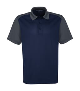 DISCONTINUED COAL HARBOUR® SNAG RESISTANT CREW POLO in True Navy/Iron Grey