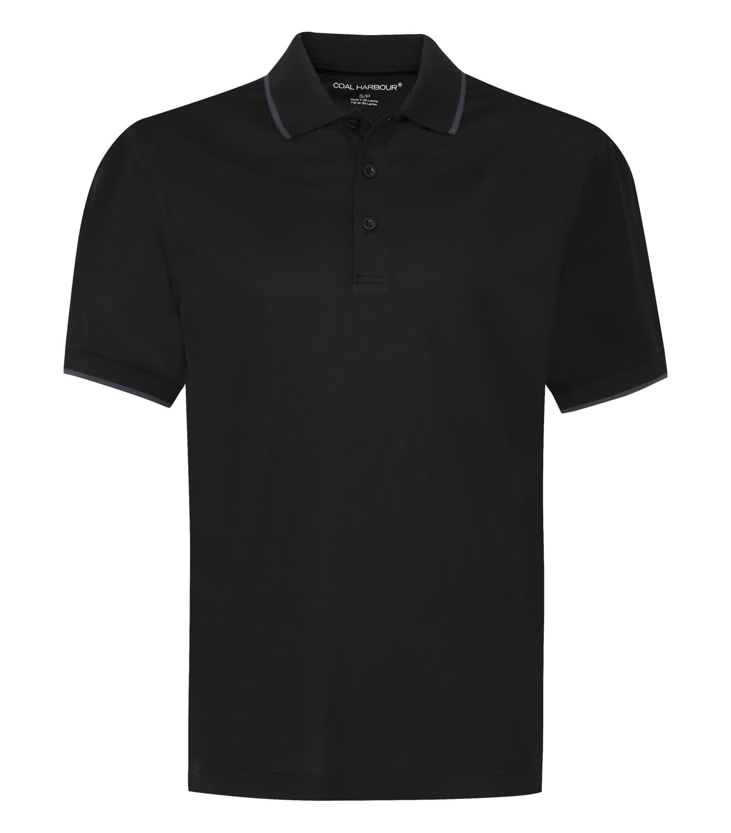 CoalHarbour DISCONTINUED COAL HARBOUR® SNAG RESISTANT TIPPED COLLAR POLO