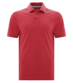 DISCONTINUED COAL HARBOUR® COTTON SELECT SOIL RELEASE POLO in True Red