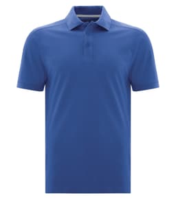 DISCONTINUED COAL HARBOUR® COTTON SELECT SOIL RELEASE POLO in True Royal