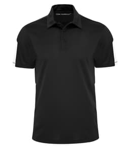 DISCONTINUED COAL HARBOUR® EVERYDAY COLOUR SLICE POLO in Black/White