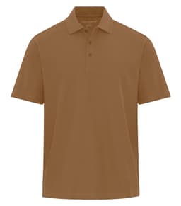 COAL HARBOUR&reg; EVERYDAY CVC POLO in Duck Brown