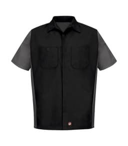 RED KAP® SHORT SLEEVE WOVEN CREW SHIRT view 1