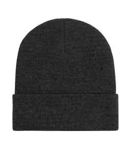 ATC WeRK™ FLEECE LINED KNIT CUFF BEANIE in Black Heather**
