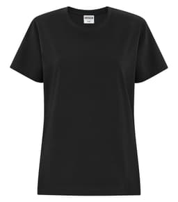 ATC WeRK™ HEAVYWEIGHT RING SPUN COTTON LADIES’ TEE in Black