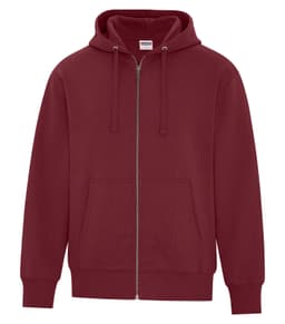 ATC WeRK™ HEAVYWEIGHT FLEECE FULL ZIP HOODIE in Port