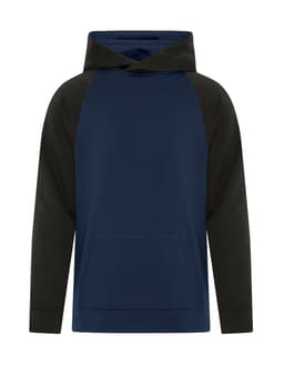ATC™ GAME DAY™ FLEECE TWO TONE YOUTH HOODIE in True Navy/Black