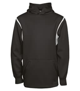 ATC™ PTECH® FLEECE VarCITY YOUTH HOODIE in Black/White
