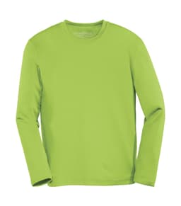 ATC™ PRO TEAM LONG SLEEVE YOUTH TEE in Lime Shock
