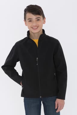 COAL HARBOUR® EVERYDAY WATER REPELLENT SOFT SHELL YOUTH JACKET view 4