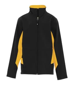 DISCONTINUED COAL HARBOUR® EVERYDAY COLOUR BLOCK WATER REPELLENT SOFT SHELL YOUTH JACKET view 1