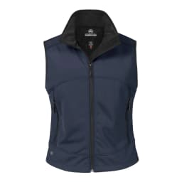 Stormtech Women's Cirrus Bonded Softshell Vest in NAVY