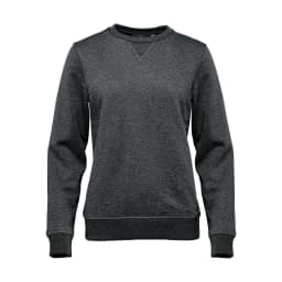 Stormtech Women's Yukon Crew Pullover in CARBON HEATHER