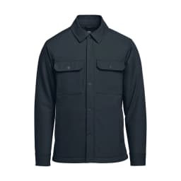 Stormtech Men’s Oxide Sherpa Lined Canvas Jacket in NAVY
