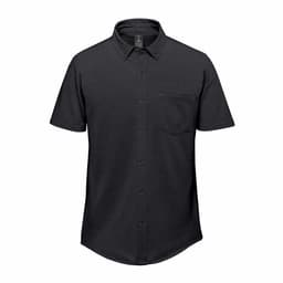 Stormtech Men's Sonora S/S Knit Shirt in BLACK