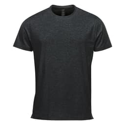 Stormtech Men's Montebello Performance Short Sleeve Tee in CHARCOAL HEATHER