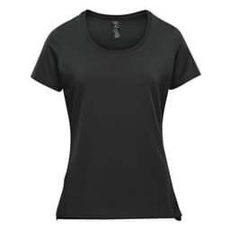 Stormtech Women's Montebello Performance Short Sleeve Tee in BLACK