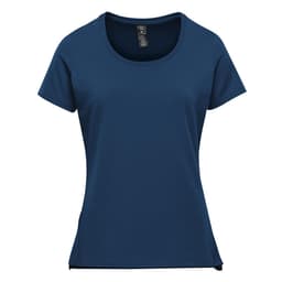 Stormtech Women's Montebello Performance Short Sleeve Tee in INDIGO