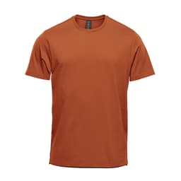 Stormtech Men's Equinox Short Sleeve Tee in RUST HEATHER