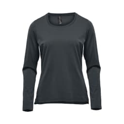 Stormtech Women's Equinox Long Sleeve Tee in DOLPHIN