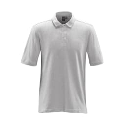 Stormtech Men's Omega Cotton Polo in WHITE
