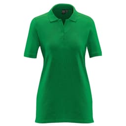 Stormtech Women's Omega Cotton Polo in JEWEL GREEN