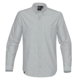 Stormtech Men's Waterford Chambray Shirt in COOL SILVER