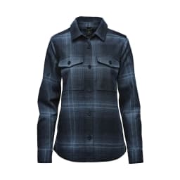 Stormtech Women's Highland Shacket in CARBON