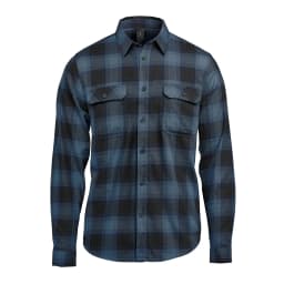 Stormtech Men's Chesapeake L/S Shirt in BLUE PLAID