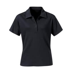 Stormtech Women's Short Sleeve Polo Shirt in BLACK