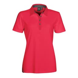 Stormtech Women's Safari Polo in SCARLET