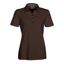 Stormtech Women's Safari Polo in SEAL BROWN