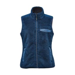 Stormtech Women's Bergen Sherpa Fleece Vest in INDIGO