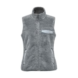 Stormtech Women's Bergen Sherpa Fleece Vest in ZINC