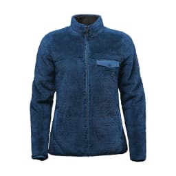 Stormtech Women's Bergen Sherpa Fleece Jacket in INDIGO