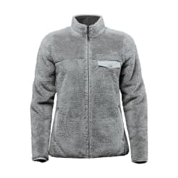 Stormtech Women's Bergen Sherpa Fleece Jacket in ZINC