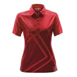 Stormtech Women's Reflex Polo in BRIGHT RED