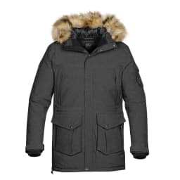 Stormtech Men's Explorer Parka in CARBON HEATHER
