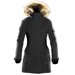 Stormtech Women's Explorer Parka in CARBON HEATHER