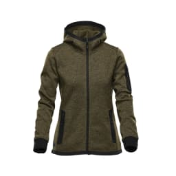 Stormtech Women's Juneau Knit Hoody in SAGE