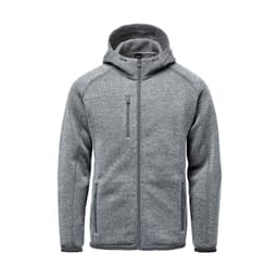 Stormtech Men's Avalante Full Zip Fleece Hoody in GRANITE HEATHER