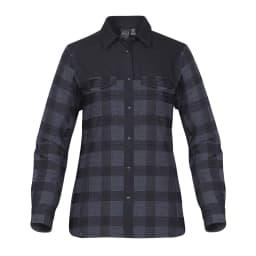 Stormtech Women's Logan Thermal Long Sleeve Shirt in NAVY PLAID