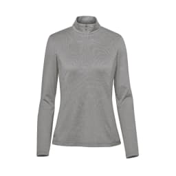 Stormtech Women's Volante H2X-DRY 1/4 Zip Pullover in GRANITE HEATHER