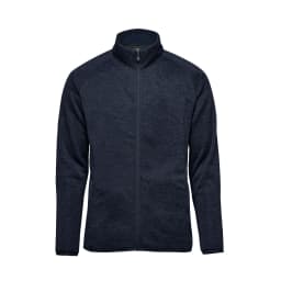 Stormtech Men's Yosemite Full Zip Fleece Jacket in NAVY HEATHER