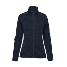 Stormtech Women's Yosemite Full Zip Fleece Jacket in NAVY HEATHER