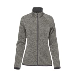 Stormtech Women's Yosemite Full Zip Fleece Jacket in GRANITE HEATHER