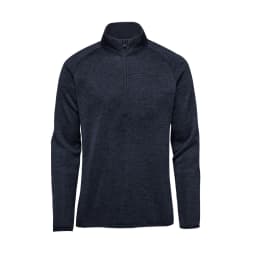 Stormtech Men's Yosemite 1/2 Zip Pullover in NAVY HEATHER